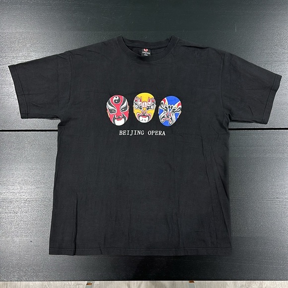 Beijing Opera Vintage T-Shirt - 3XL - Picture 1 of 6